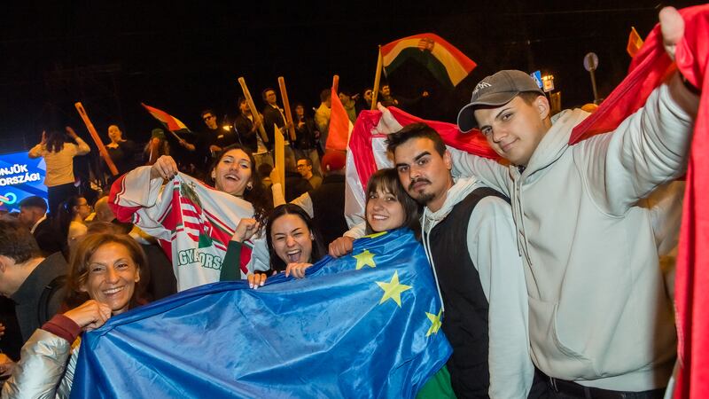 Echoes of 1989 as Hungarians deliver crushing defeat to Orbán