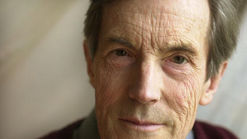 Richard Murphy: A high point in our friendship came when we organised, long before poetry readings became commonplace, a reading  in the ballroom of the Royal Hibernian Hotel in Dawson Street on February 3rd, 1961. Photograph: Bryan O’Brien