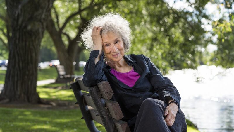 Canadian author Margaret Atwood:  the protagonist in her novel Alias Grace is a young Irish  woman.