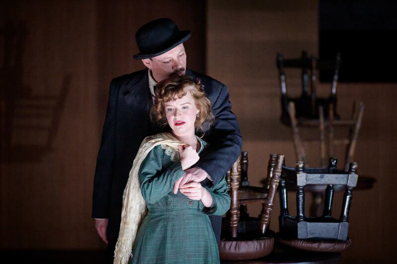 The Plough and the Stars: Dan Monaghan and Caitríona Ennis. Photograph: Ros Kavanagh