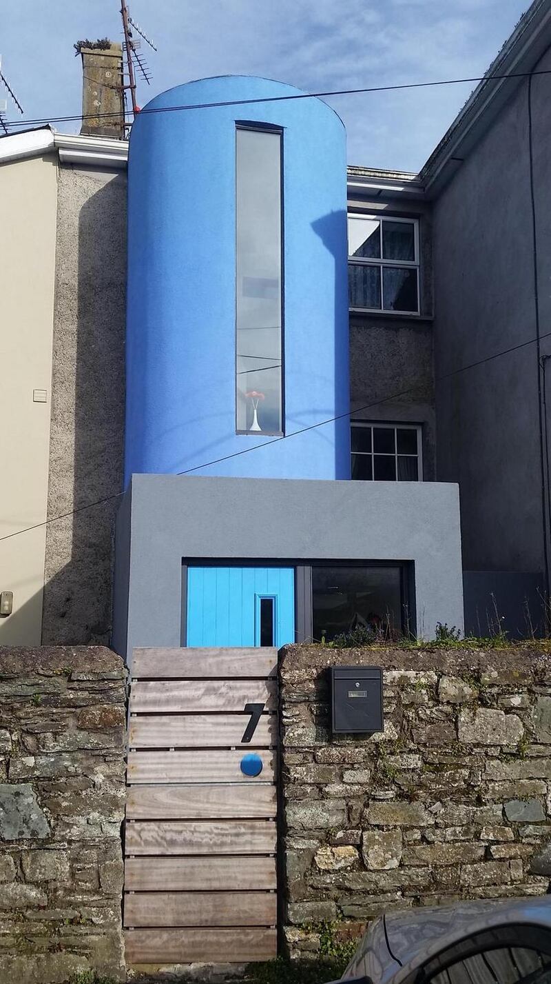 In Kinsale, Conneely Wessels Architects took the stairs out of a small home and rehoused it in a roundtower-like return to the back