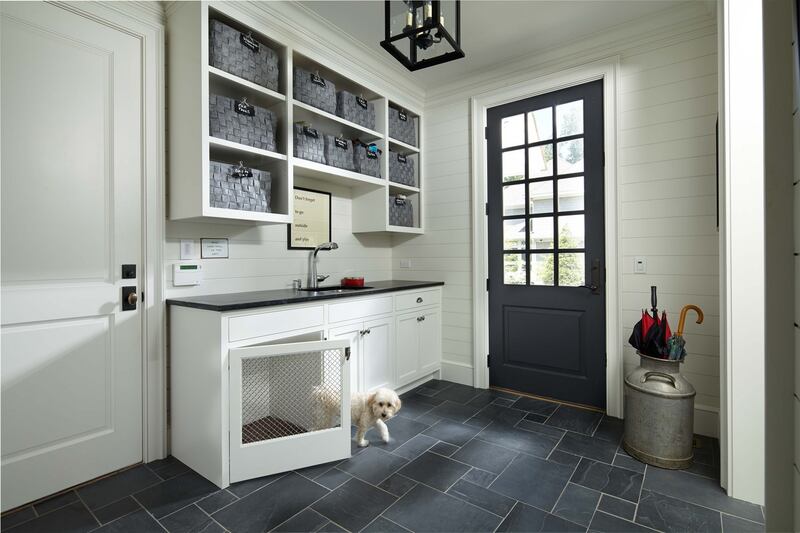 Murphy & Co Design: an airy home to bed down in, lulled by the thump of the spin and dry cycles of white goods