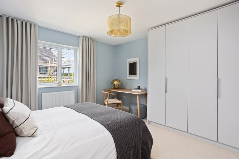 Main bedroom in three-bed