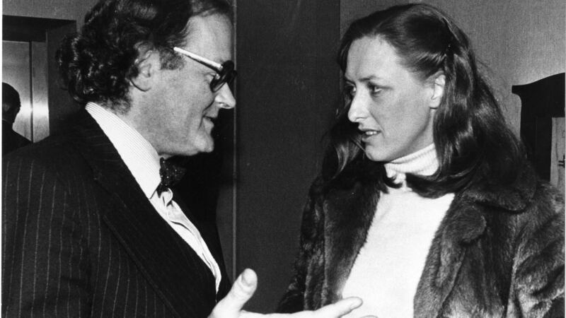 Former ‘Irish Independent’ journalist, Bruce Arnold, and the former editor of ‘The Irish Times’, Geraldine Kennedy, sued the State for bugging their phones. Photograph: Paddy Whelan