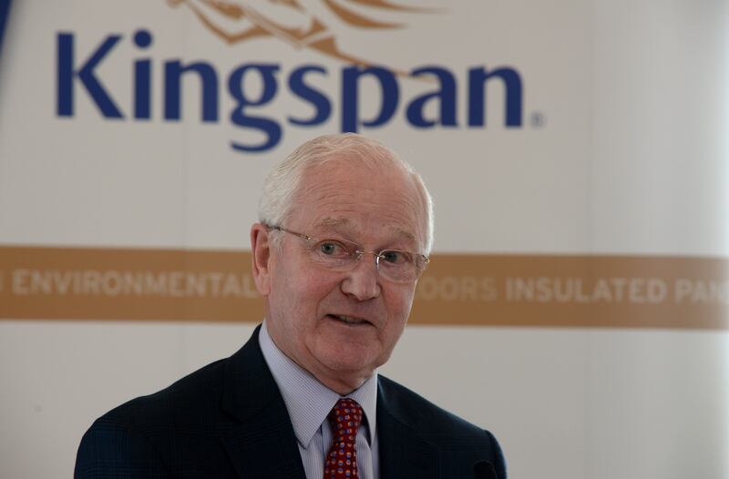 Eugene Murtagh, founder of Kingspan: his family manage their investments through a firm named Carraig Capital. Photograph: Cyril Byrne