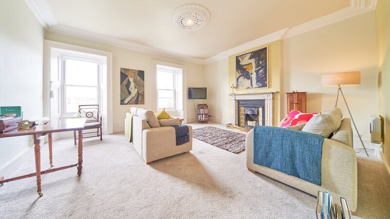 Upstairs living room