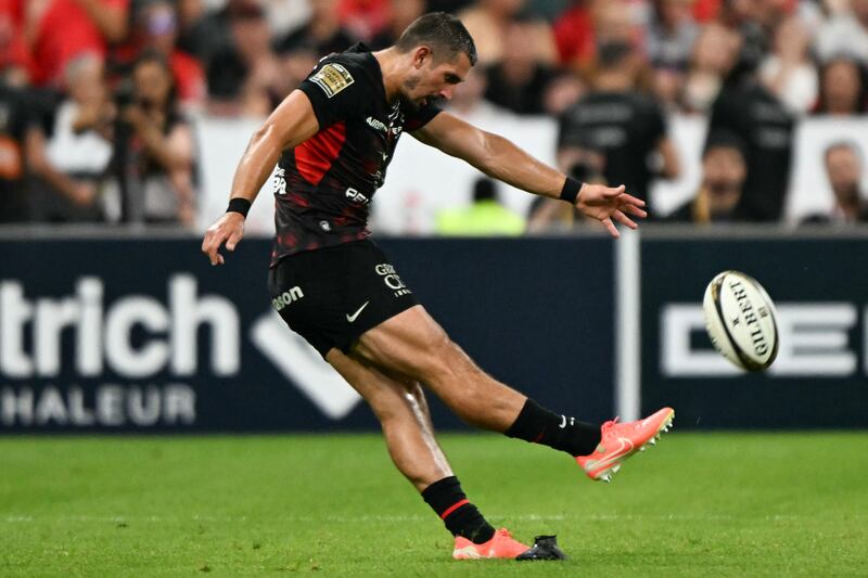Thomas Ramos's accuracy in extra time proved decisive for Toulouse. Photograph: Julie Sebadelha/AFP via Getty Images