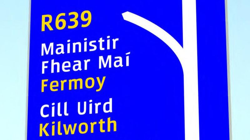 The proposed design uses colour differentiation 	of languages and the Turas test typeface.