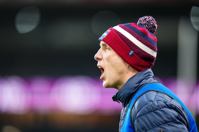 St Martin's manager Daithí Hayes. Photograph: James Lawlor/Inpho