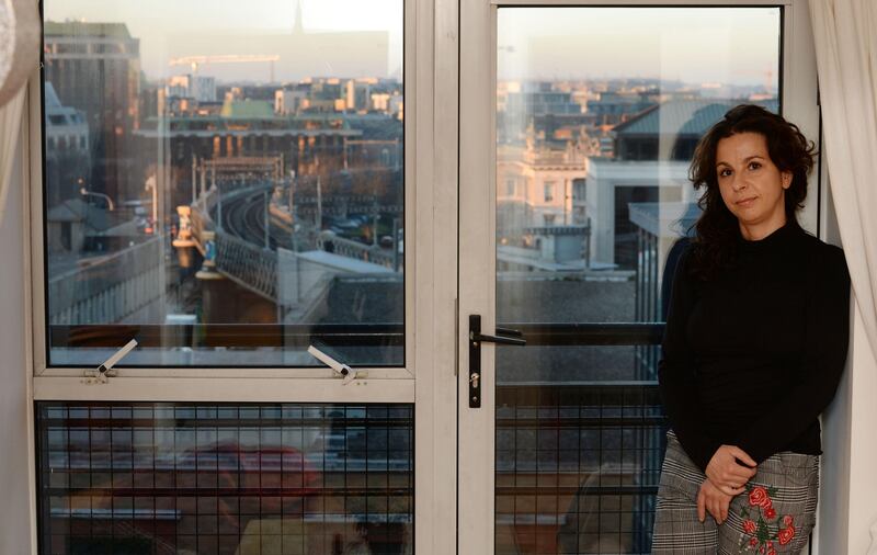 College Gate: Elena Garcia. Photograph: Alan Betson