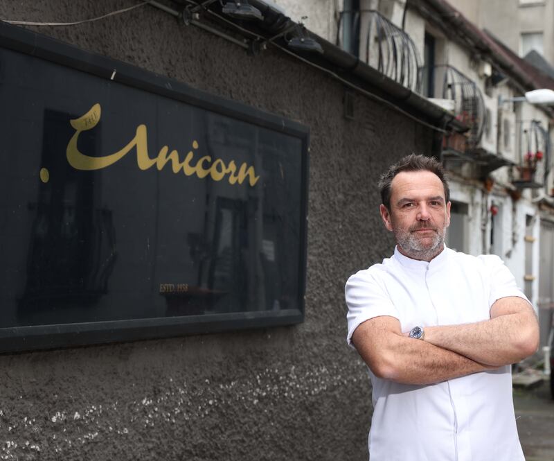 Kristan Burness, restaurateur and executive chef  at The Unicorn