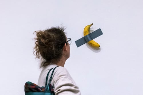 Crypto chief buys a banana for $6m at contemporary art auction