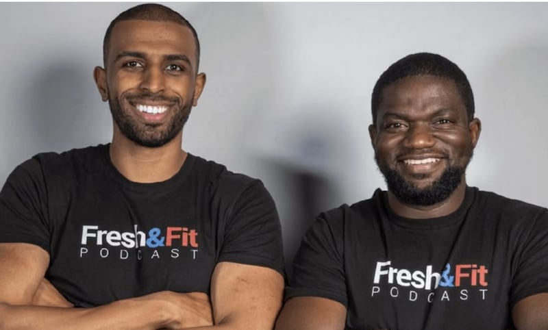 Myron Gaines and Walter Weekes. Photograph: Fresh and Fit