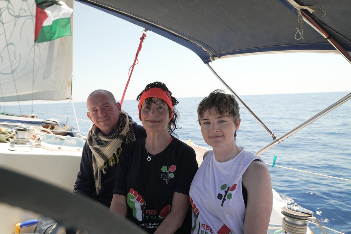 Irish President's Sister Joins Flotilla as Israel Detains Seven Irish Citizens — image 1