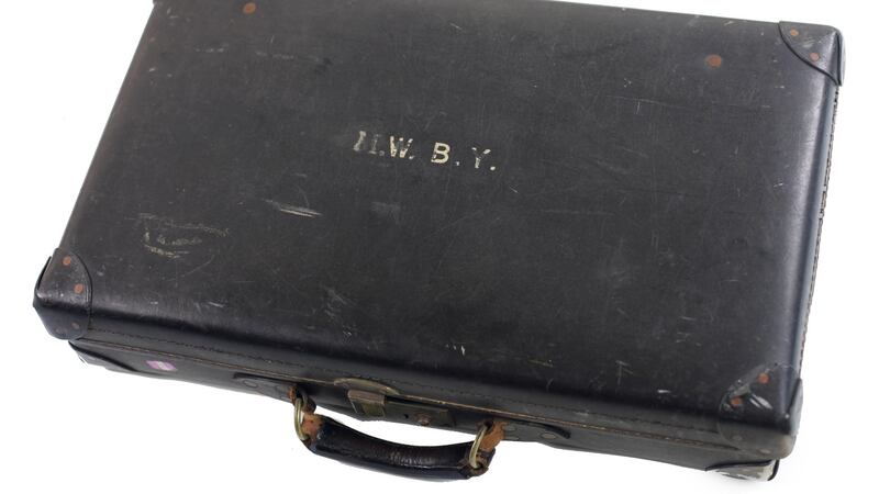 Lot 634, is the poet’s briefcase with the stencilled initials WBY in white (€600-€800)