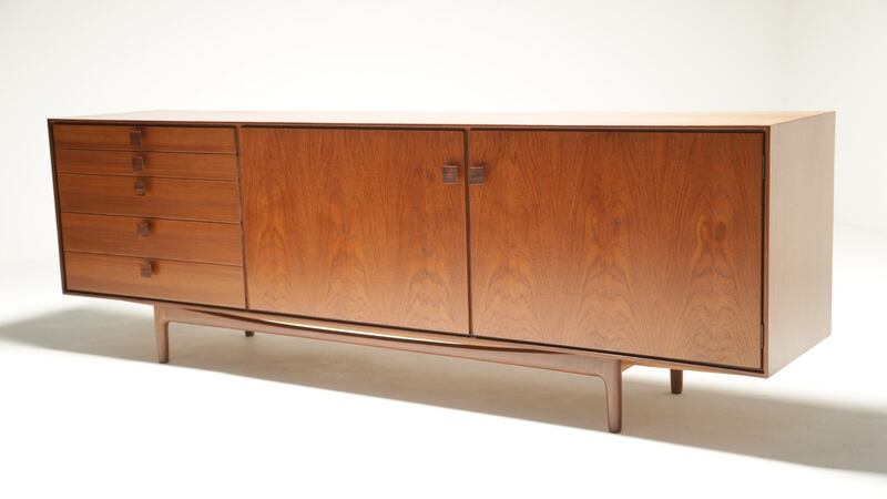 Dermot Bannon’s teak sideboard. Price: €2,500