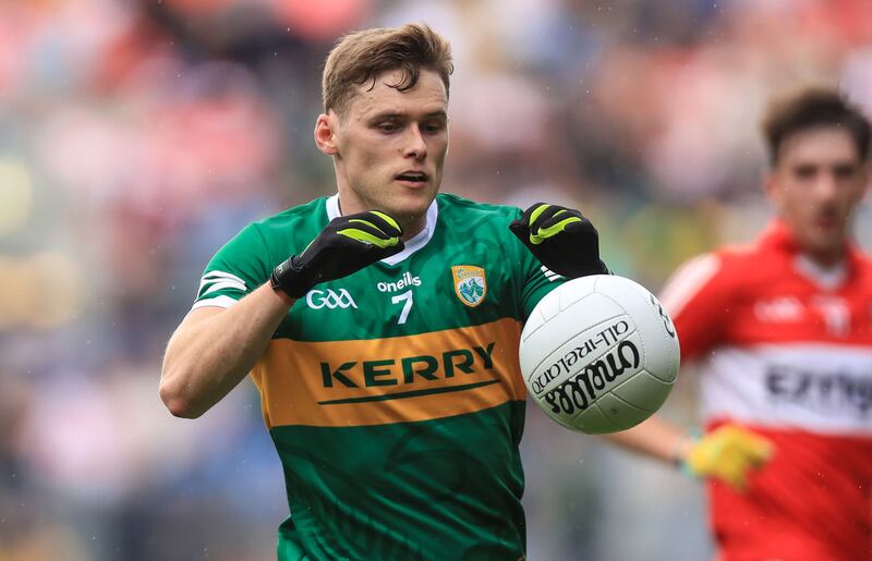 Gavin White: his direct running can provide headaches for Dublin's defence. Photograph: Evan Treacy/Inpho 