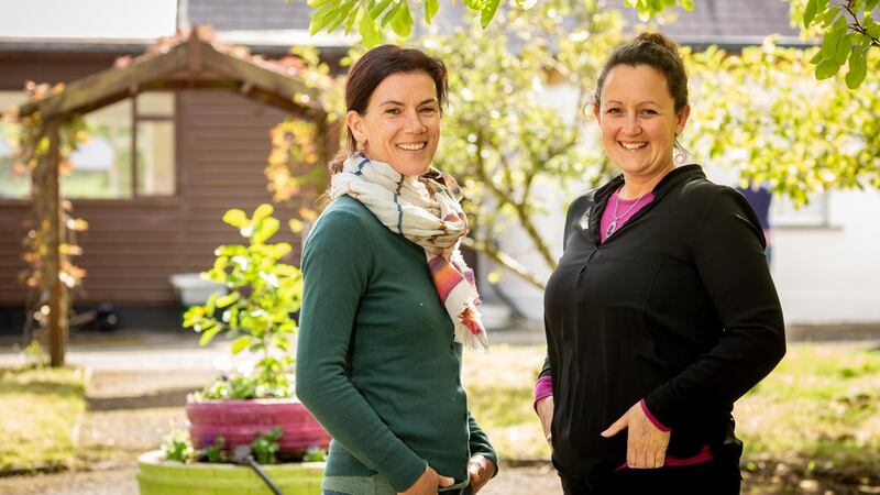 Maura Duignan and Gayle Nagle, co-founders of Sligo Sudbury School, Faughts, Doonally, Sligo: 'Teachers respond to the interests of students, but they also follow their own passions.' Photograph: James Connolly