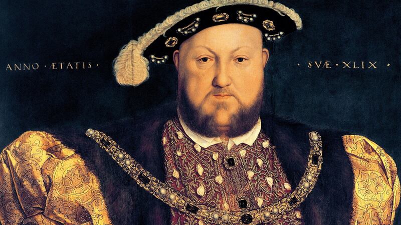 Portrait of Henry VIII (1491-1547) aged 49, 1540 by Hans Holbein the Younger. Photograph: The Bridgeman Art Library