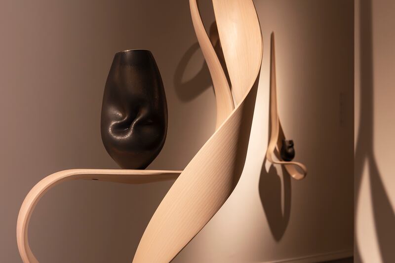 Joseph Walsh and Sara Flynn, Contexte et Collaboration, at the Centre Culturel Irlandais. Photograph: Alice Casenave