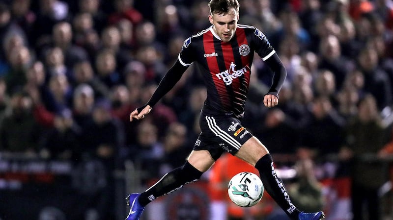 Bohemians had online casino Mr Green as their sponsor since 2014 before the  association was discontinued last November. Photo: Laszlo Geczo/Inpho