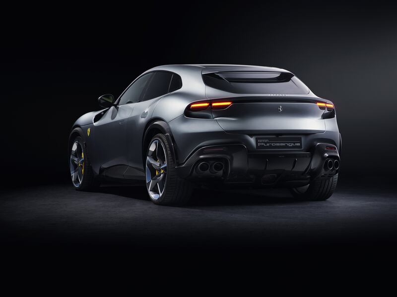 The new Ferrari Purosangue