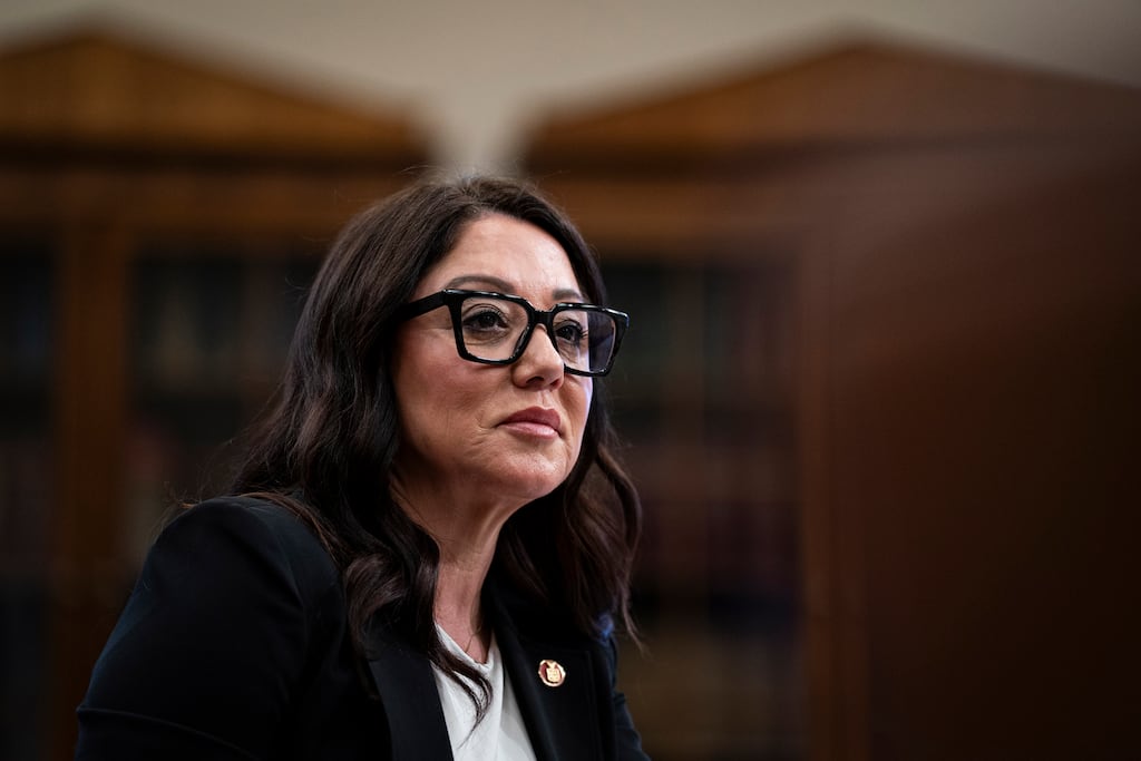 Lori Chavez-DeRemer her close aides are currently under investigation by the department’s inspector general over allegations of professional misconduct. Photograph: Al Drago/The New York Times