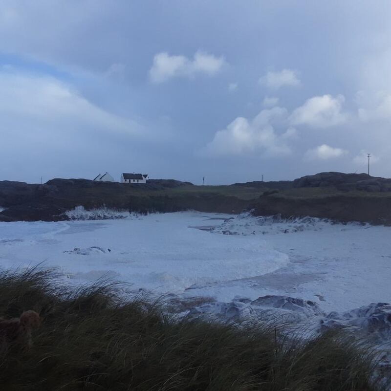 Dawn at Cruit Island in Donegal taken by Lillis when hunting for ambergris