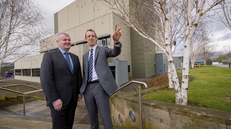 “We have been working on things like the next generation of HIV and hepatitis C drugs as well as other important products,” says Ger Carmody, right, site lead at MSD Ballydine