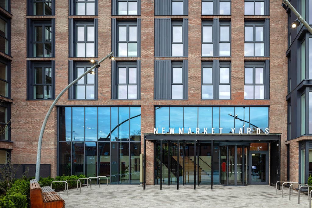 The apartments at Newmarket Yards in Dublin 8, which are managed by MD Property and Living. Photograph: Richard Hatch