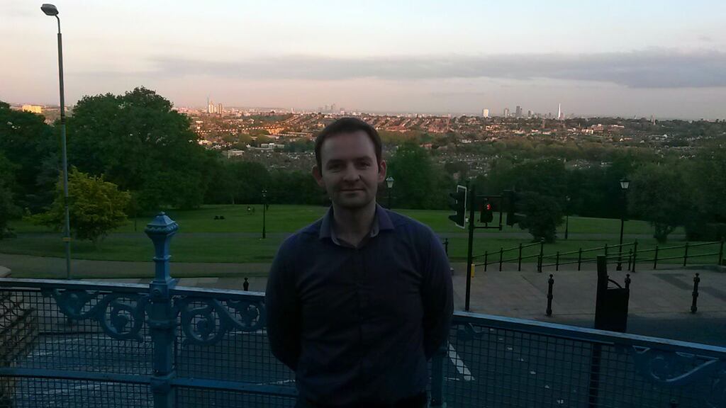 Hugh McCarthy: ‘I’ve made friends with people from many continents but who are, like me, Londoners now.’