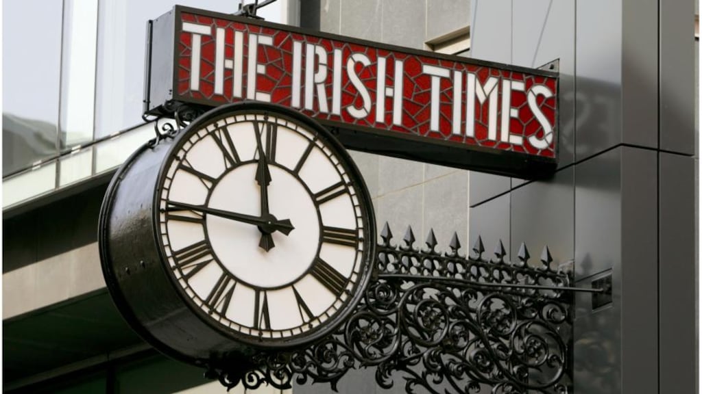 The print circulation of ‘The Irish Times’ is  76,194. Photograph: David Sleator