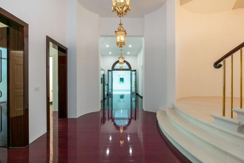 The landing at first-floor level. 