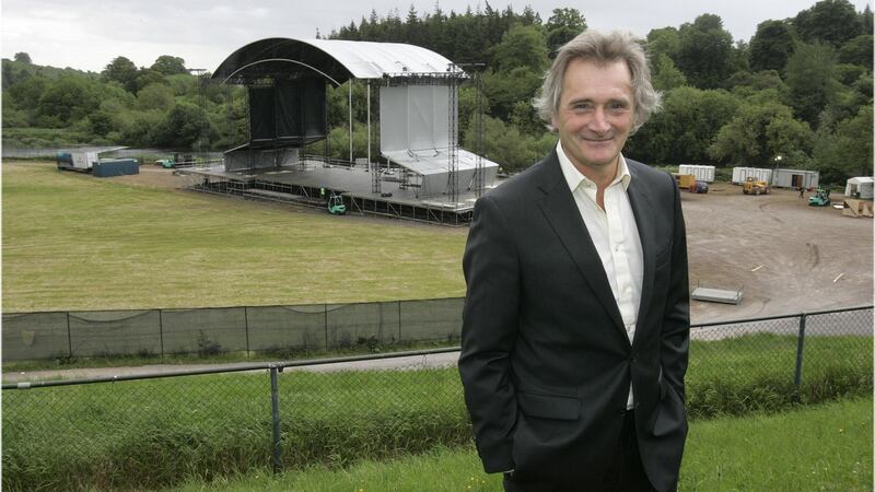 Henry Mount Charles on the grounds of Slane Castle. Photograph: Dara Mac Dónaill
