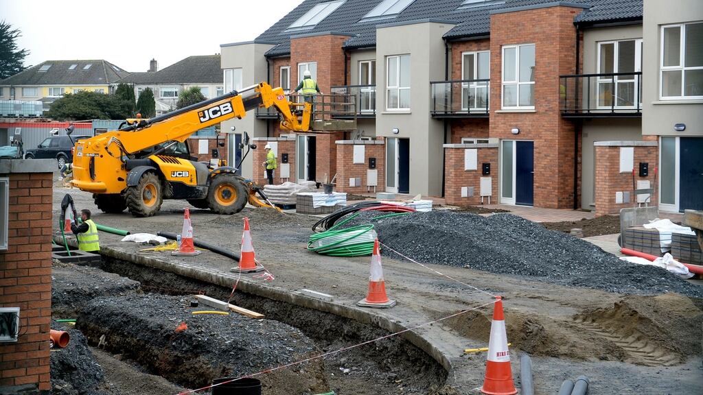 The plan will say all available State lands, on which imminent important infrastructural developments are not yet planned, should be put forward for housing where appropriate. Photograph: Cyril Byrne / The Irish Times