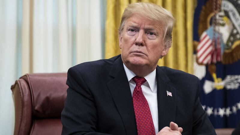US president Donald Trump said in a statement that  Russia  had ‘for far too long’ violated the pact while the US ‘has fully adhered’ to it  Photographer: Carlos Becerra/Bloomberg