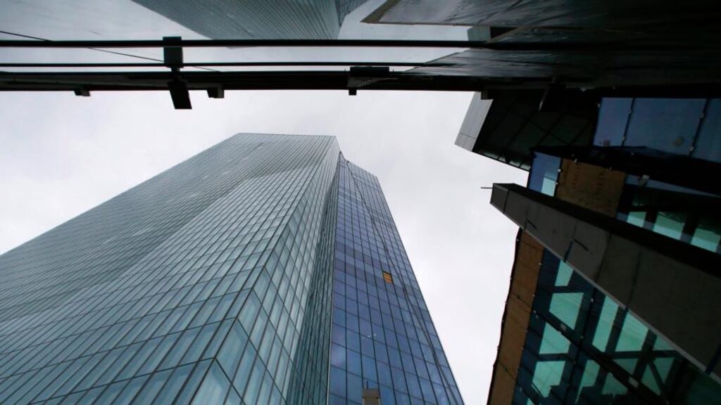 ECB headquarters in Frankfurt. Pressure is growing on the European Central Bank to act to stimulate the European economy when it meets this week.