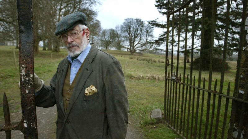 JP  Donleavy, the  American author, seen at Levington Park, his home in Mullingar. Photograph: The New York Times