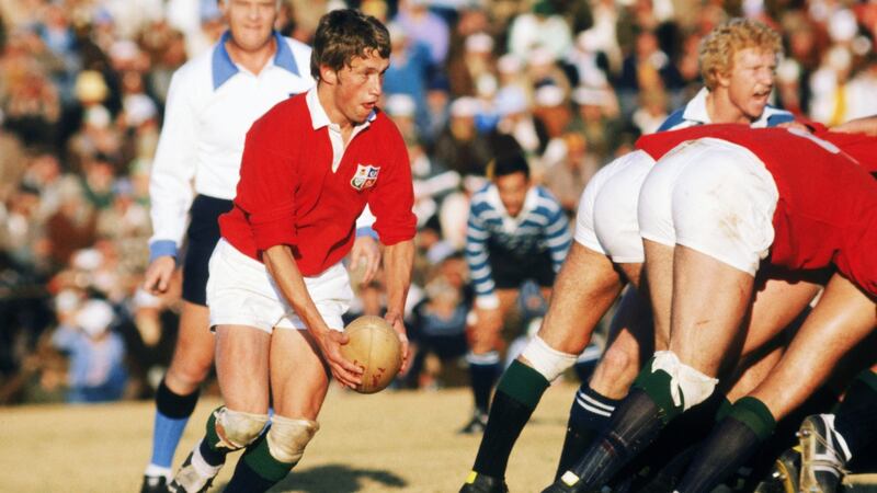 John Robbie in action for the Lions during the 1980 tour of South Africa. Photograph: Adrian Murrell/Getty