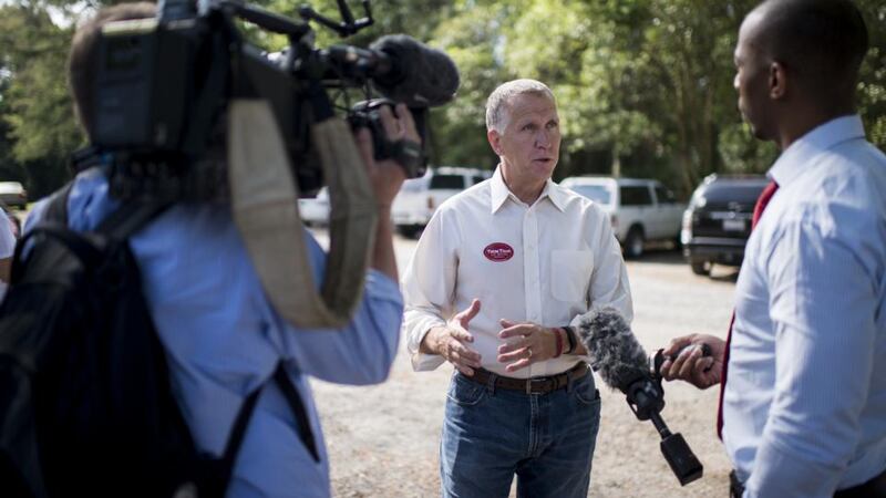 Candidate: Kay Hagan is being challenged by the Republican Thom Tillis. Photograph: Bill Clark/CQ Roll Call/Getty