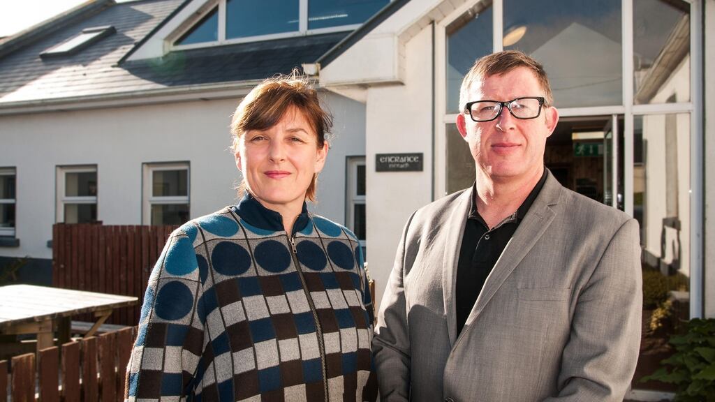 Triona Mac Giolla Rí and Alan Rowe of Aró Digital Strategy: based in Furbo within the Gaeltacht, they provide services to top hotels including some  in London and Copenhagen.