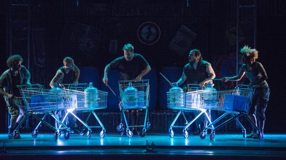 Stomp, which was dreamed up by Luke Cresswell and Steve McNicholas in Brighton in 1991