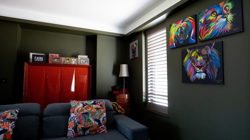 Several unusual pieces in the home  illustrate a journey that has  seen the couple  living in five countries, including Brazil and Russia.  Photograph: Tom Honan