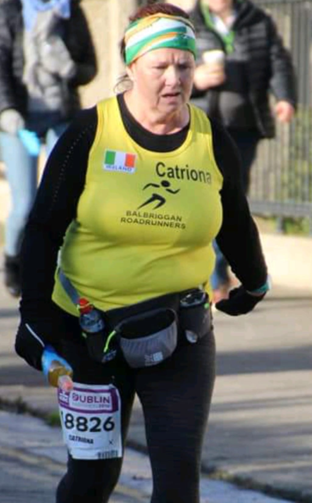 Catriona Doyle is back training for the marathon after recovering from endometrial and ovarian cancer