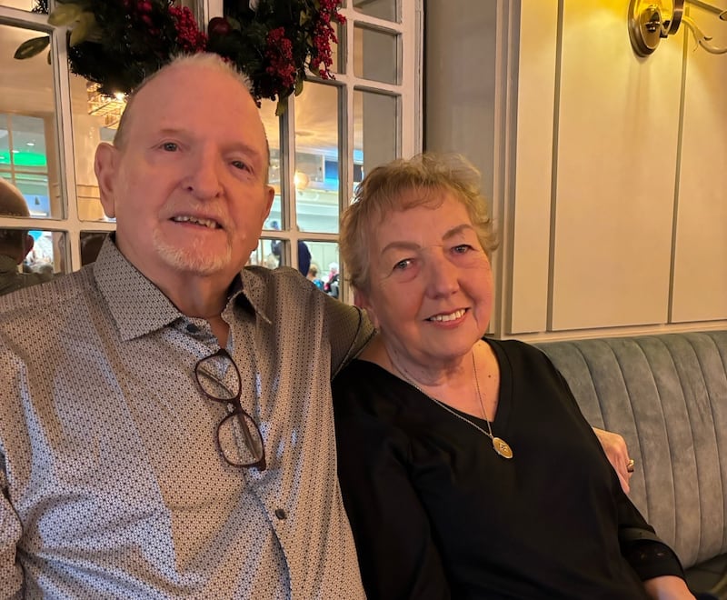 John and Dolores Boylan were ‘rejuvenated’ when they attended Friends of the Elderly events. Photograph: Katie Mellett