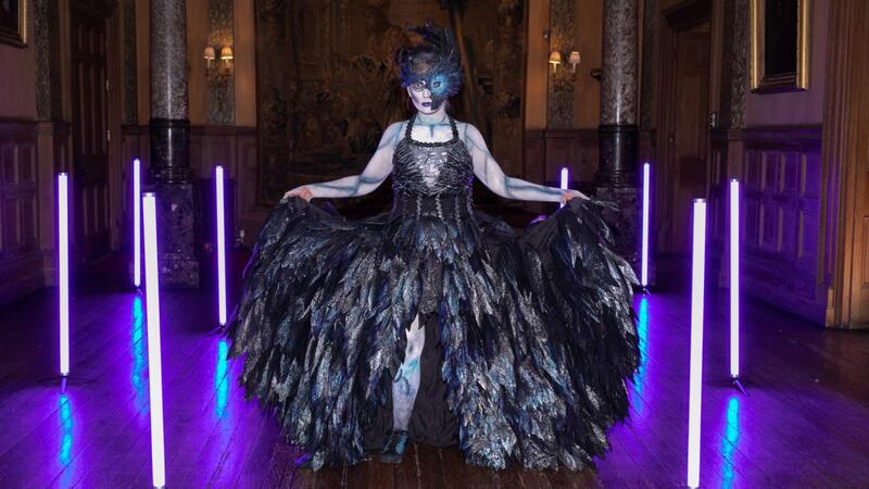 Unleash The Raven: Kimberly McCallum and Lukas Najdi. Teacher Fiona McAuley, St Louis Grammar School, Ballymena