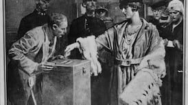 Why did only two women stand for election in 1918?