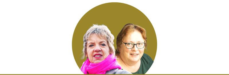 Opinion - collection montage Labour leader Ivana Bacik and Eilis Barry of FLAC