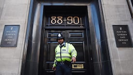 Heavy equipment used in London safety deposit jewels heist