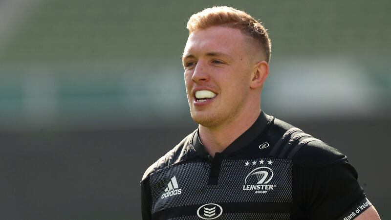 Leinster and Ireland fans are keen to see Dan Leavy make his return from injury. File photograph: Inpho